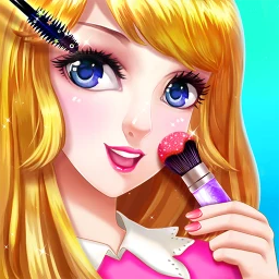 アニメの女の子のファッションメイク icon