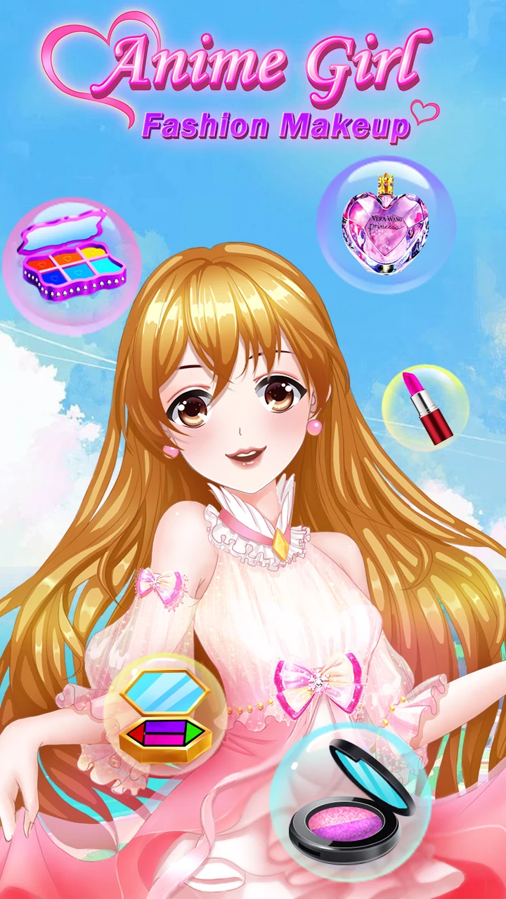 Anime Girl Fashion Makeup screenshot