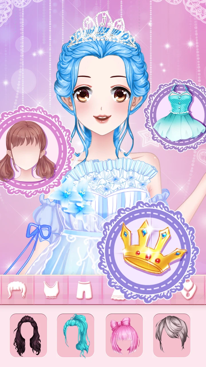 Anime Girl Fashion Makeup screenshot