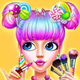 Candy Girl Makeup: Diy Dressup 图标